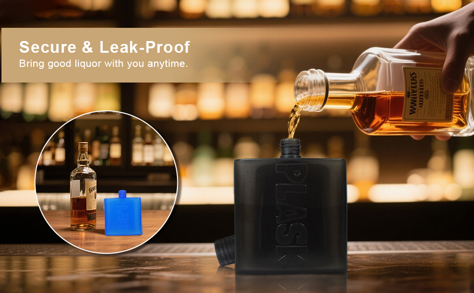 Plask Flask Pouring
